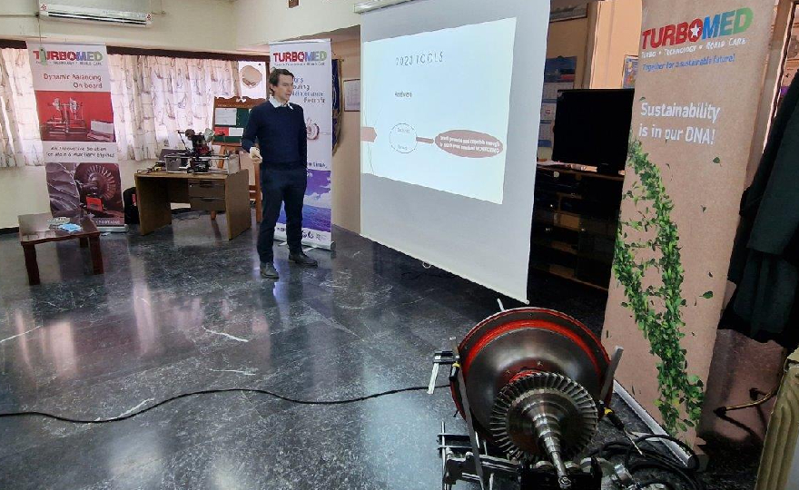 Turbomed: P.R  Seminar On Portable Dynamic Balancing On Board